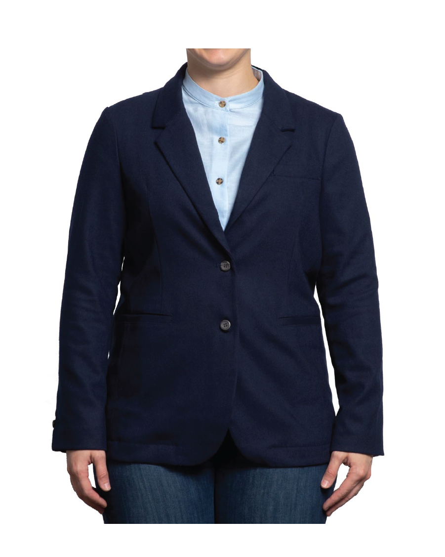 Mahoney Faux-Wool Suit Jacket